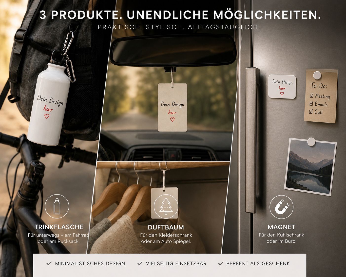 Personalisierter Duftbaum mit Foto