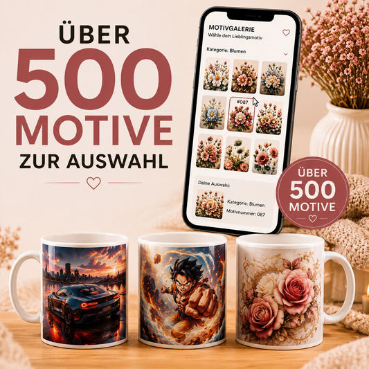 ☕ Personalisierte Motiv-Tasse
