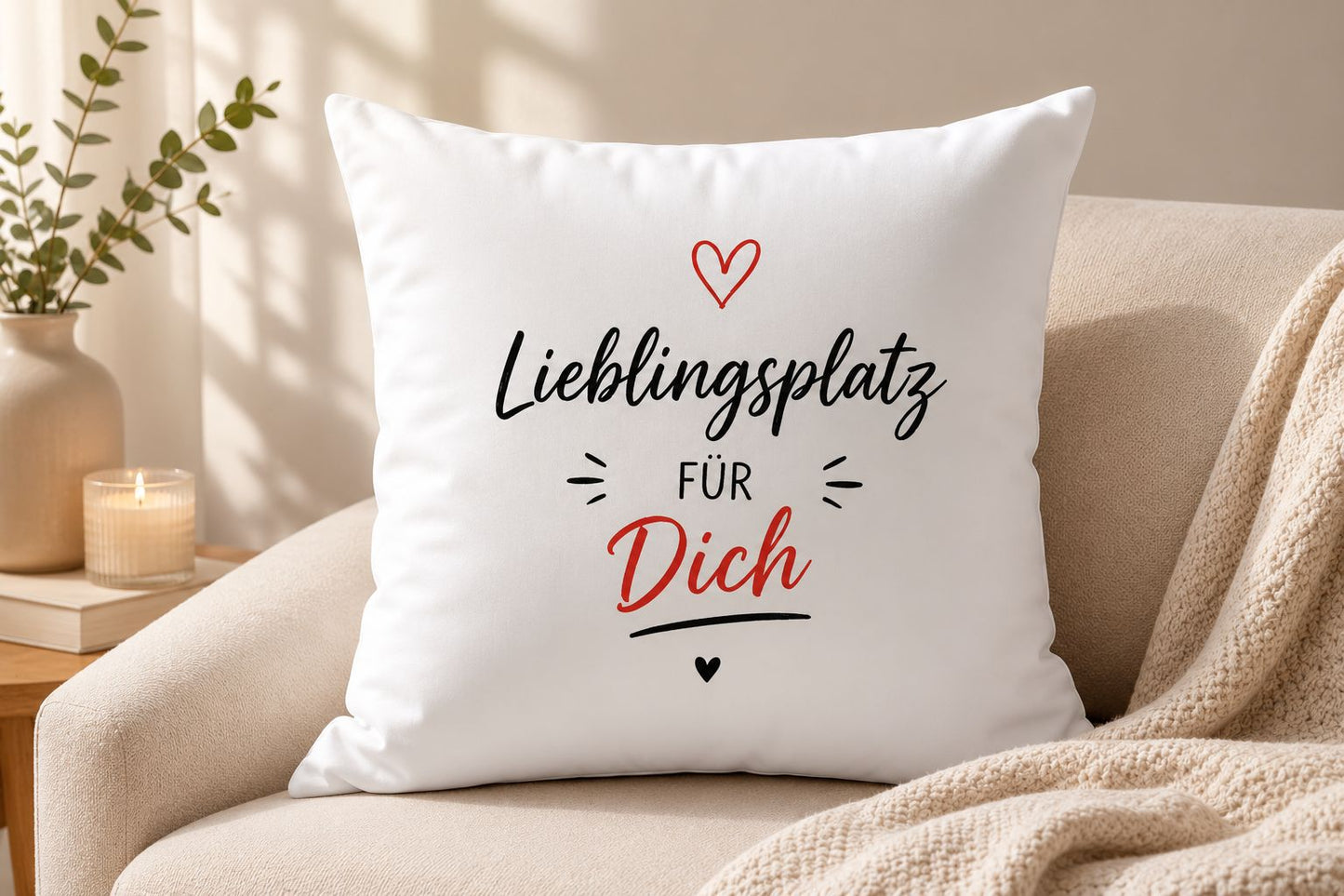 Personalisiertes Kissen mit Foto