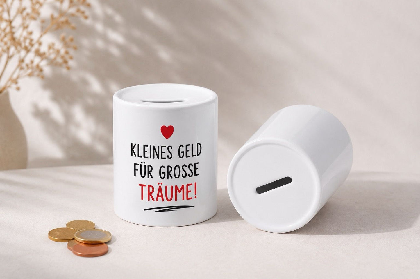 Personalisierte Spardosse mit Foto