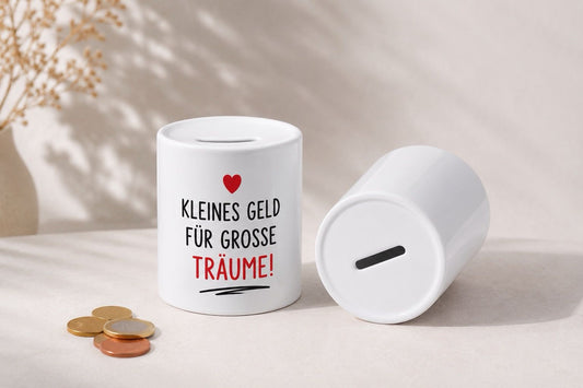 Personalisierte Spardosse mit Foto