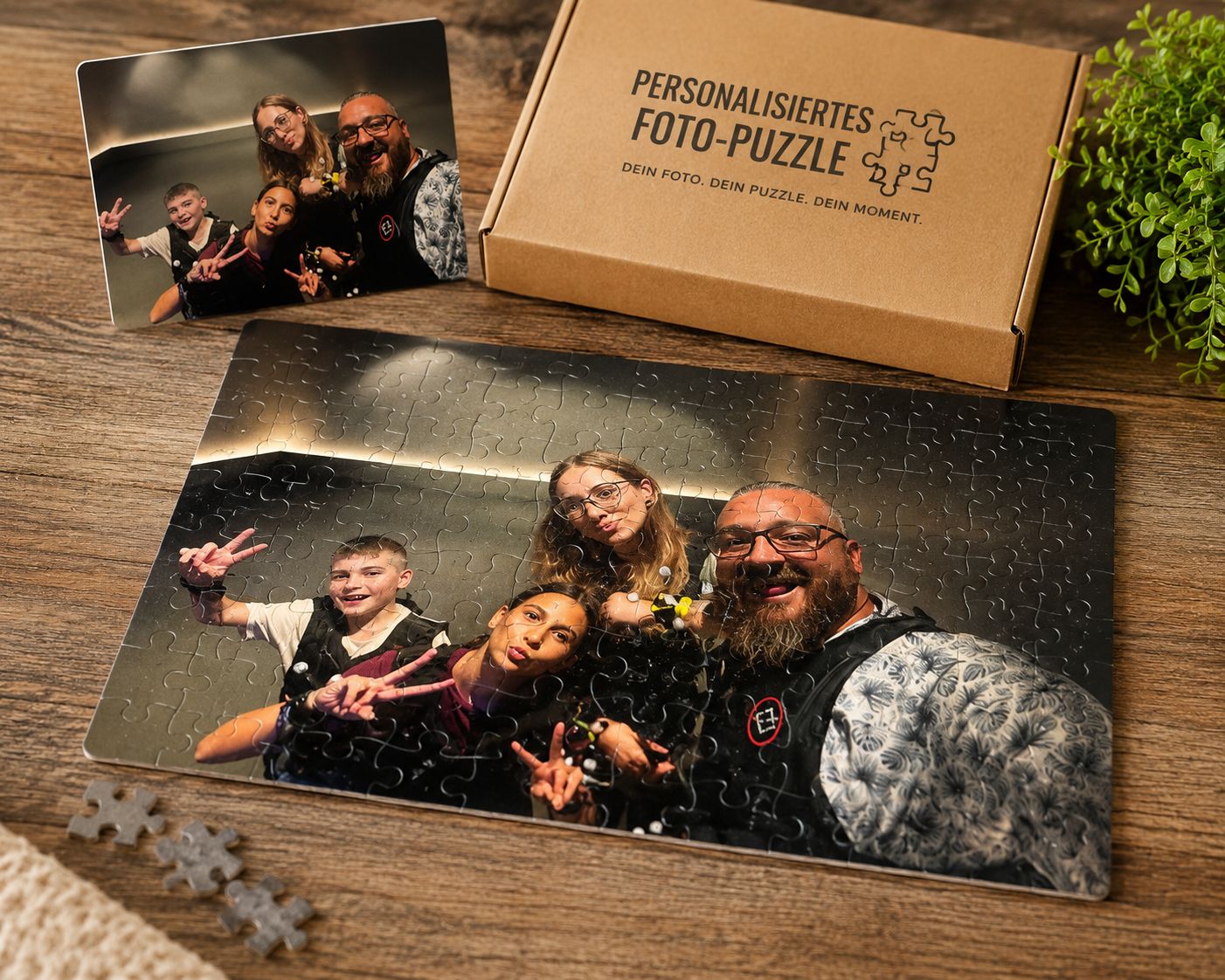 🧩 Verwandle Deine schönsten Erinnerungen in ein einzigartiges Puzzle